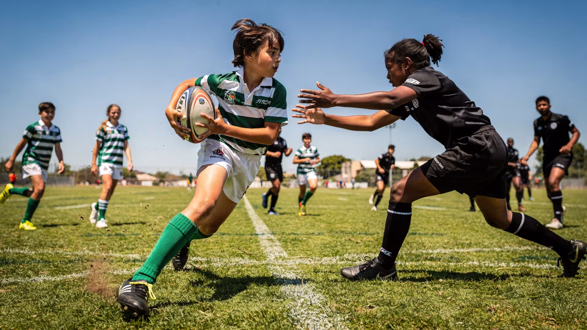 Minis Rugby Match
